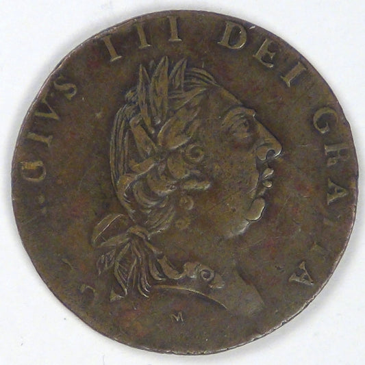 GREAT BRITAIN, circa 1795 Spade Guinea Gaming Token, Extra Fine